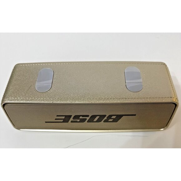 Bose SoundLink Mini Portable Bluetooth Speaker  Gold With No Cable Tested Works - Picture 5 of 9